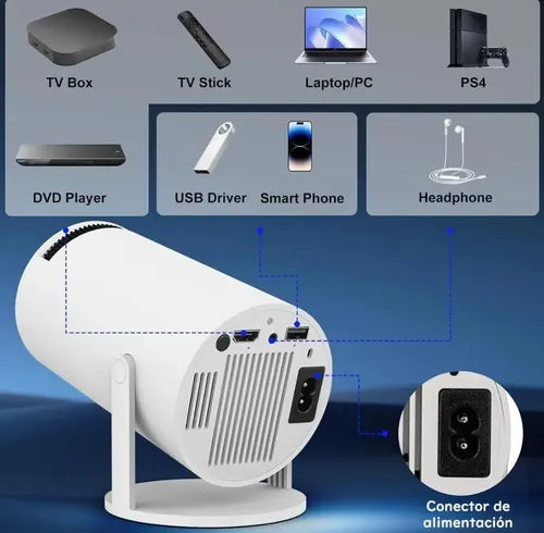 Smart Proyector HY300 Premium