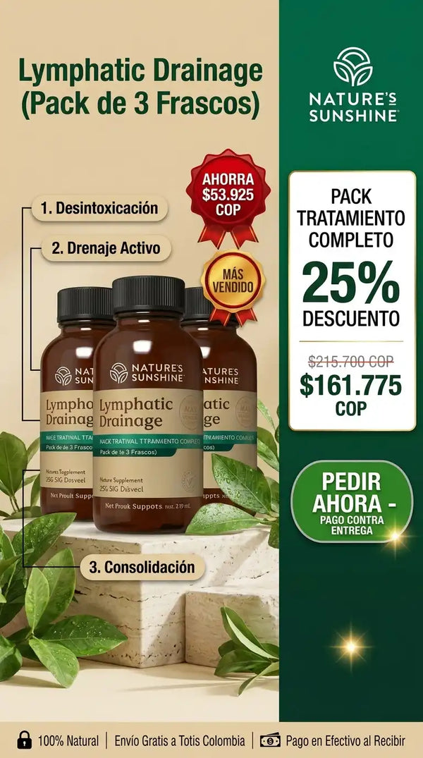 OFERTA - Drenaje Linfático Gotas (59ml) – Nature's Sunshine