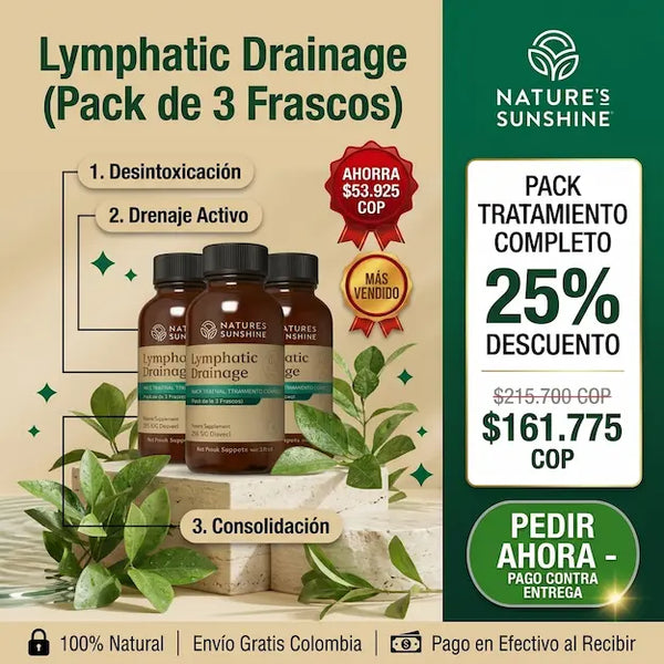 OFERTA - Drenaje Linfático Gotas (59ml) – Nature's Sunshine