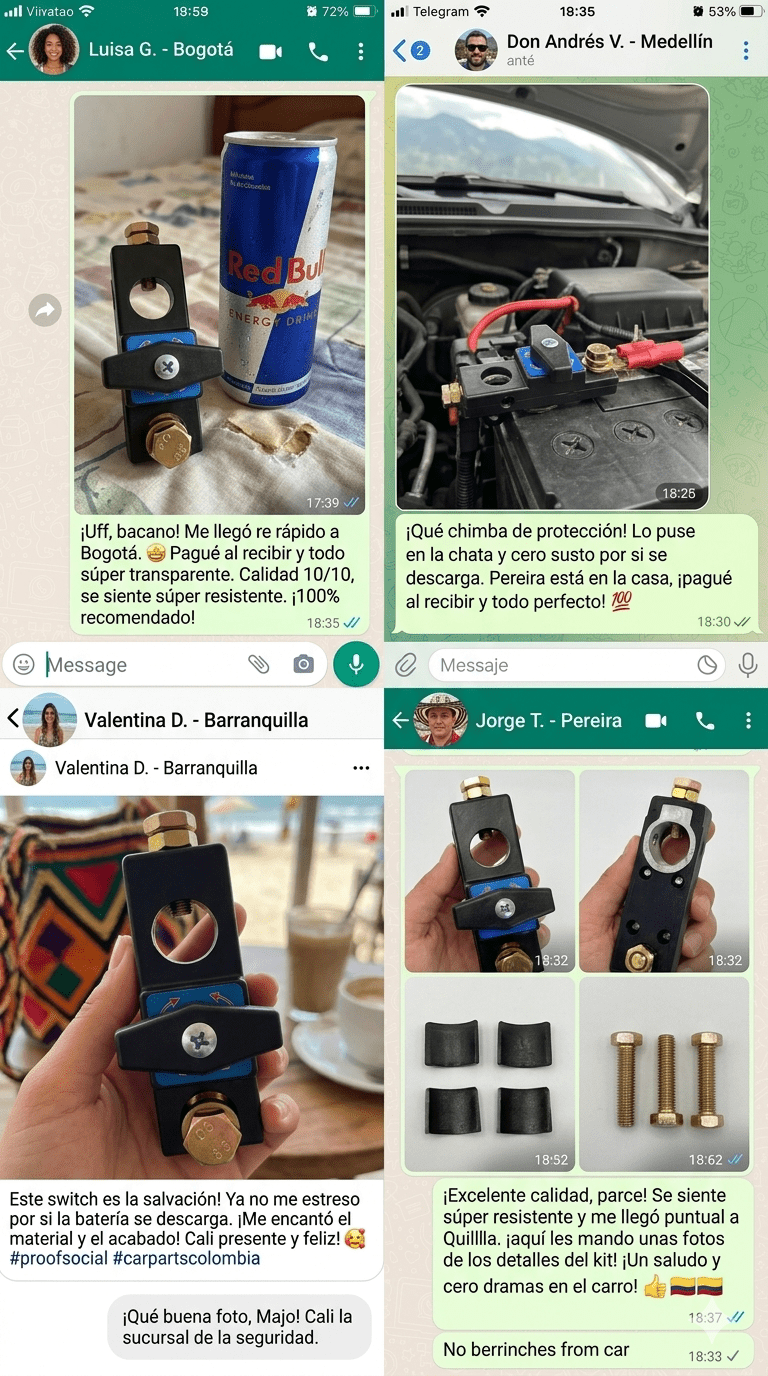 Interruptor para Bateria de Carro: El Guardián Definitivo de tu Batería - Pedidos On Request