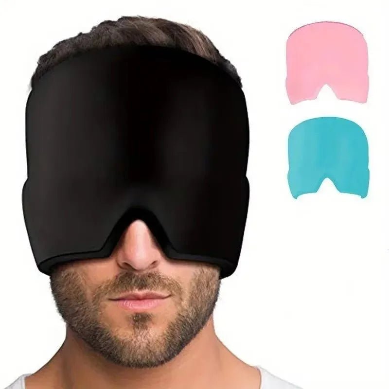 MigraRelief™ – Máscara de gel terapéutica para migraña y estrés - Pedidos On Request