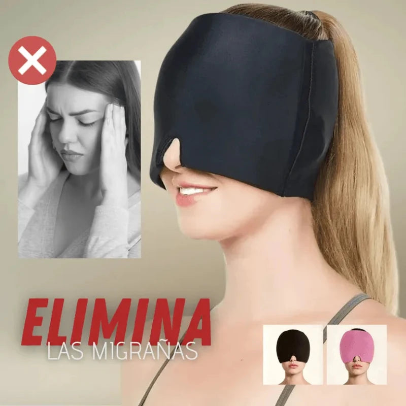 MigraRelief™ – Máscara de gel terapéutica para migraña y estrés - Pedidos On Request