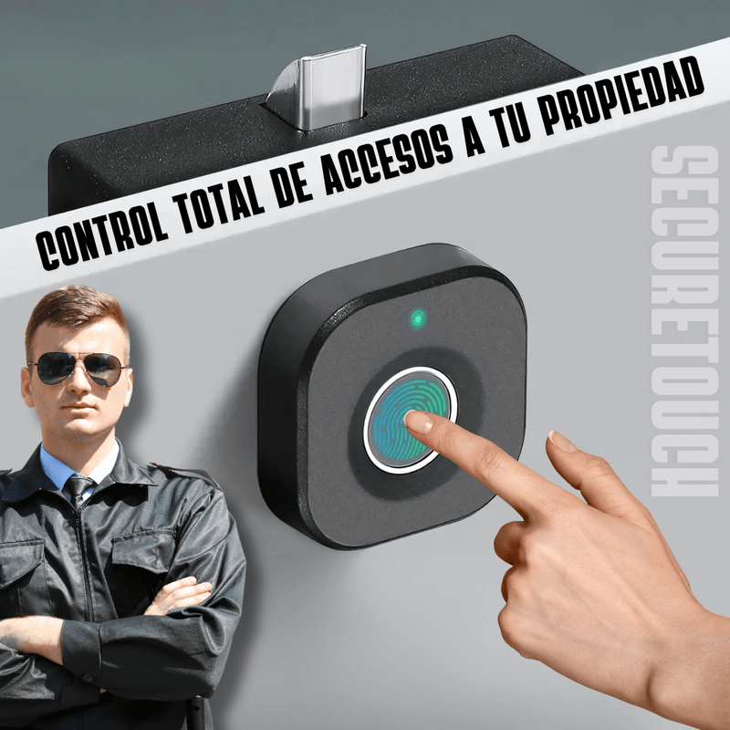 SecureTouch Pro - Cerradura Biométrica Inteligente - Pedidos On Request